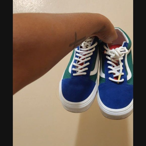 Colorful Vans Size 5 1/2Y - Picture 3 of 4